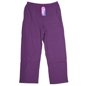 New With Tags! Moka Leisure Pull On Purple Pants Size XL